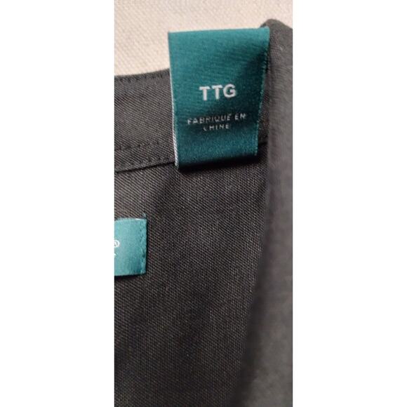 Cubavera Mens Shirt Button Up Short Sleeve Pocket Embroidered Flower Black XXL - Picture 3 of 9